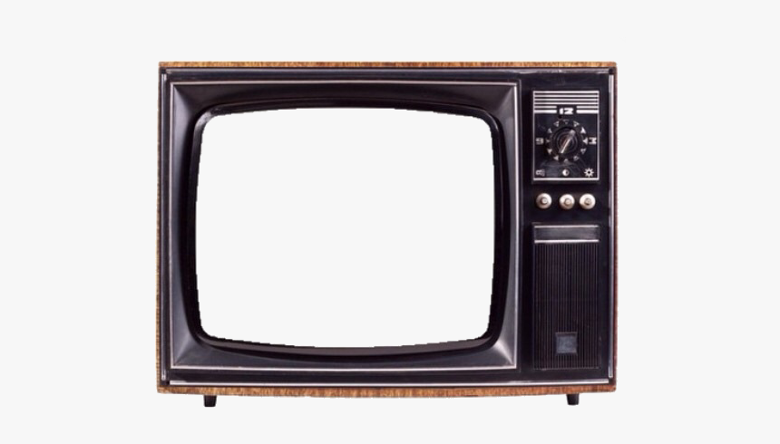 Grunge, Png, And Tv Image - Transparent Old Fashioned Tv, Png Download, Free Download