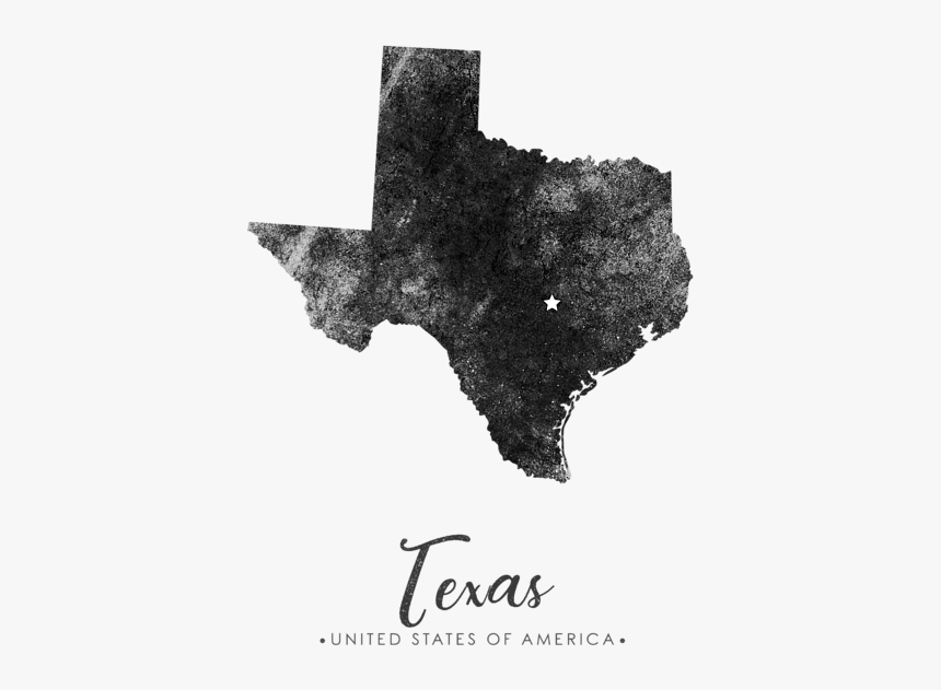 Texas Map Grunge, HD Png Download, Free Download