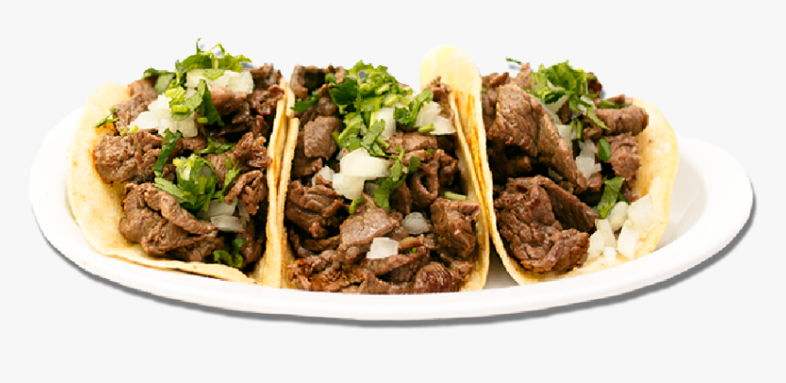 Tacos Con Carnes Autentico Sabor Mexicano - Tacos Al Pastor Png, Transparent Png, Free Download