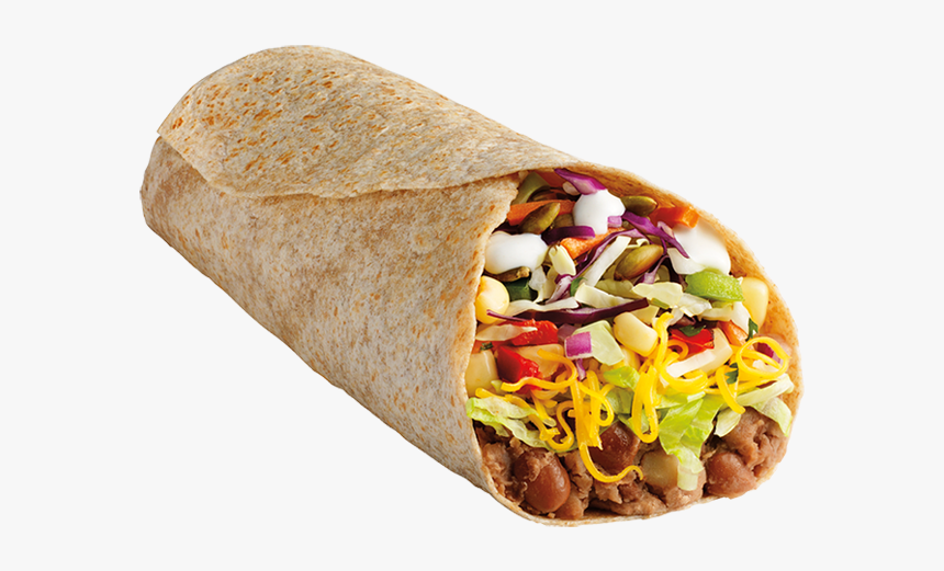 Taco Time Veggie Burrito, HD Png Download, Free Download