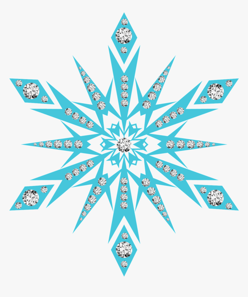 Transparent Background Frozen Snowflake, HD Png Download, Free Download