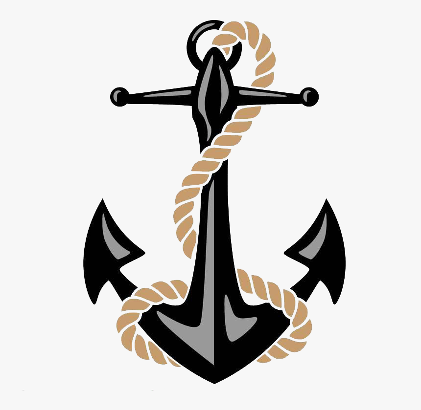 Transparent Navy Anchor Clipart - Nautical Anchor, HD Png Download