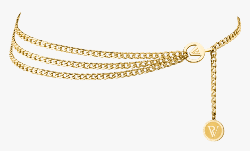 Gold Chain Belt Transparent, HD Png Download, Free Download