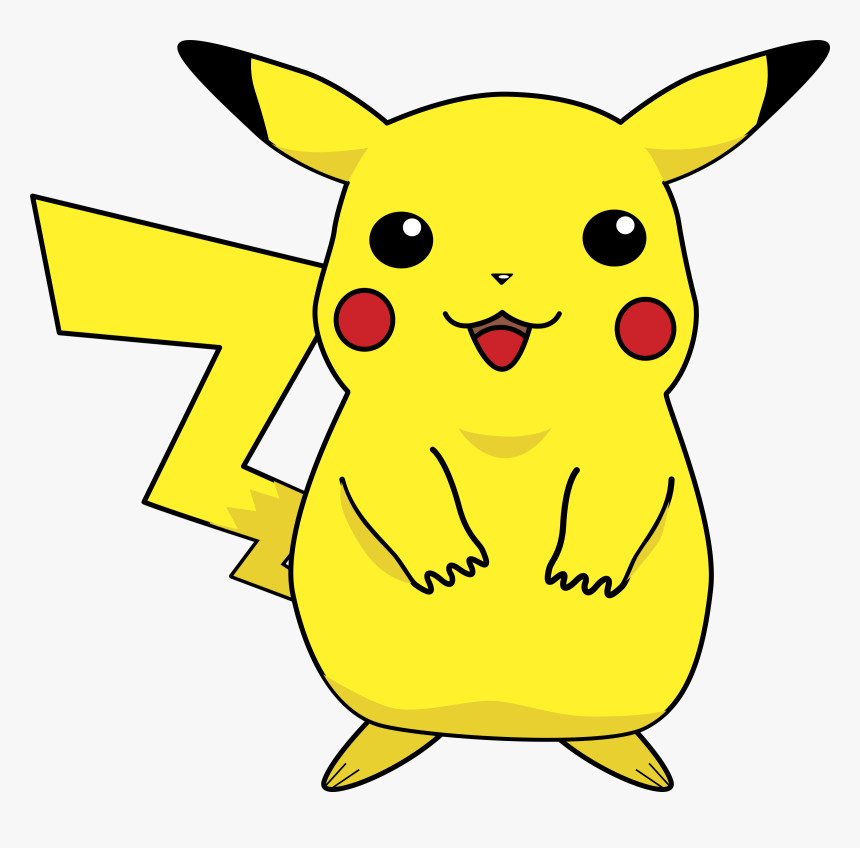 Template Pikachu Printable