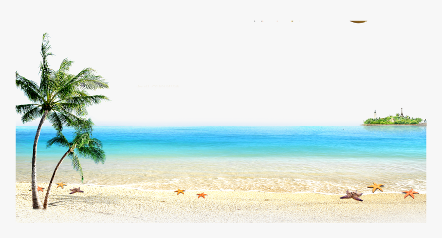 Beach Sea Computer File - Sea Beach Png, Transparent Png, Free Download