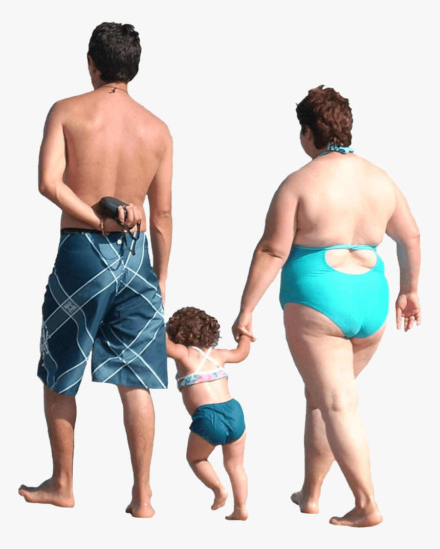 Walking On The Beach Png - People Walking On Beach Png, Transparent Png, Free Download
