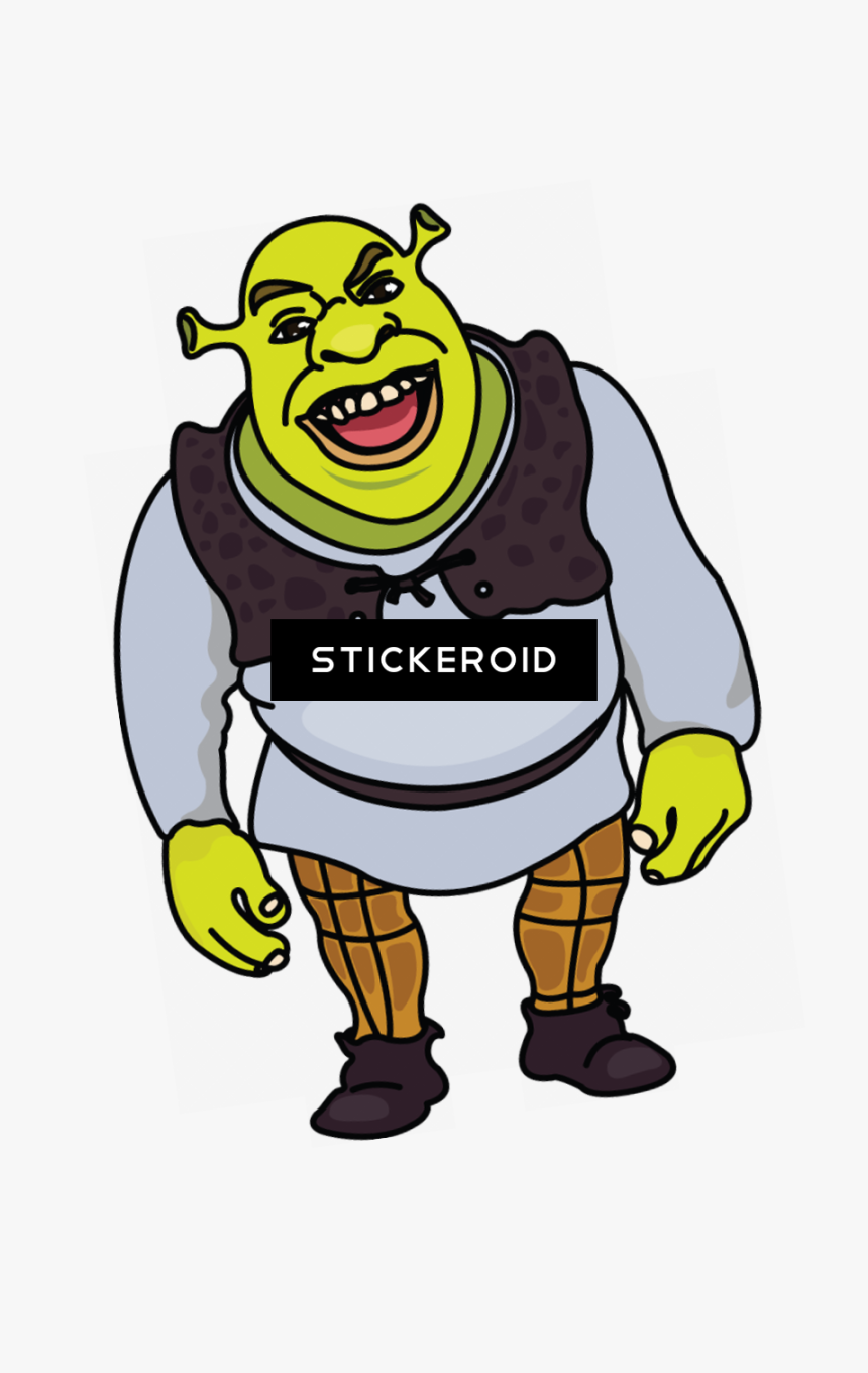 Shrek Snapchat Drawing Clipart , Png Download - Shrek Easy To Draw, Transparent Png, Free Download