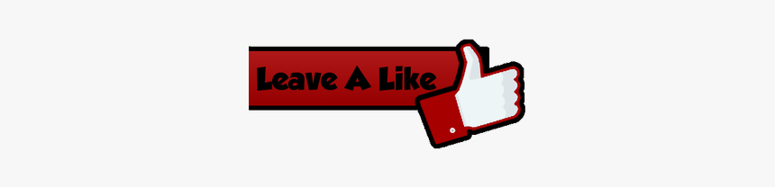 Leave A Like Png, Transparent Png, Free Download