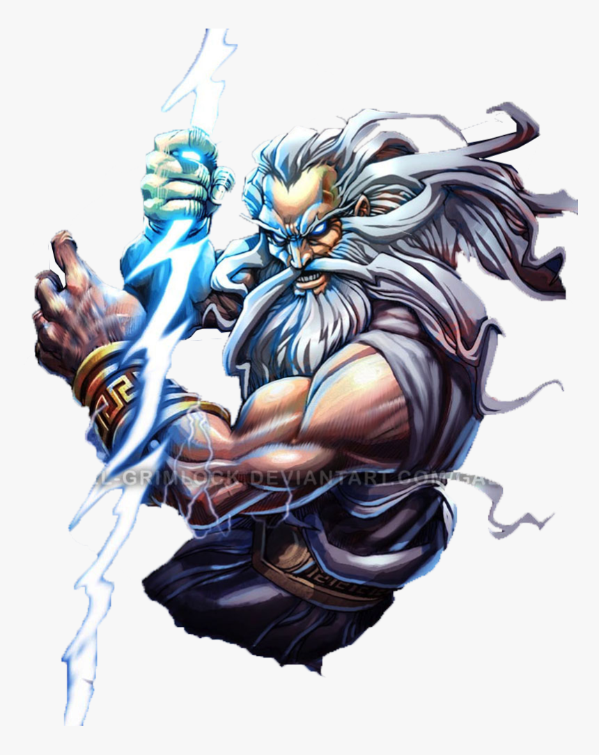 Zeus Is Like The Nucleus Because Is The Head God And - Zeus Thunder God, HD Png Download, Free Download