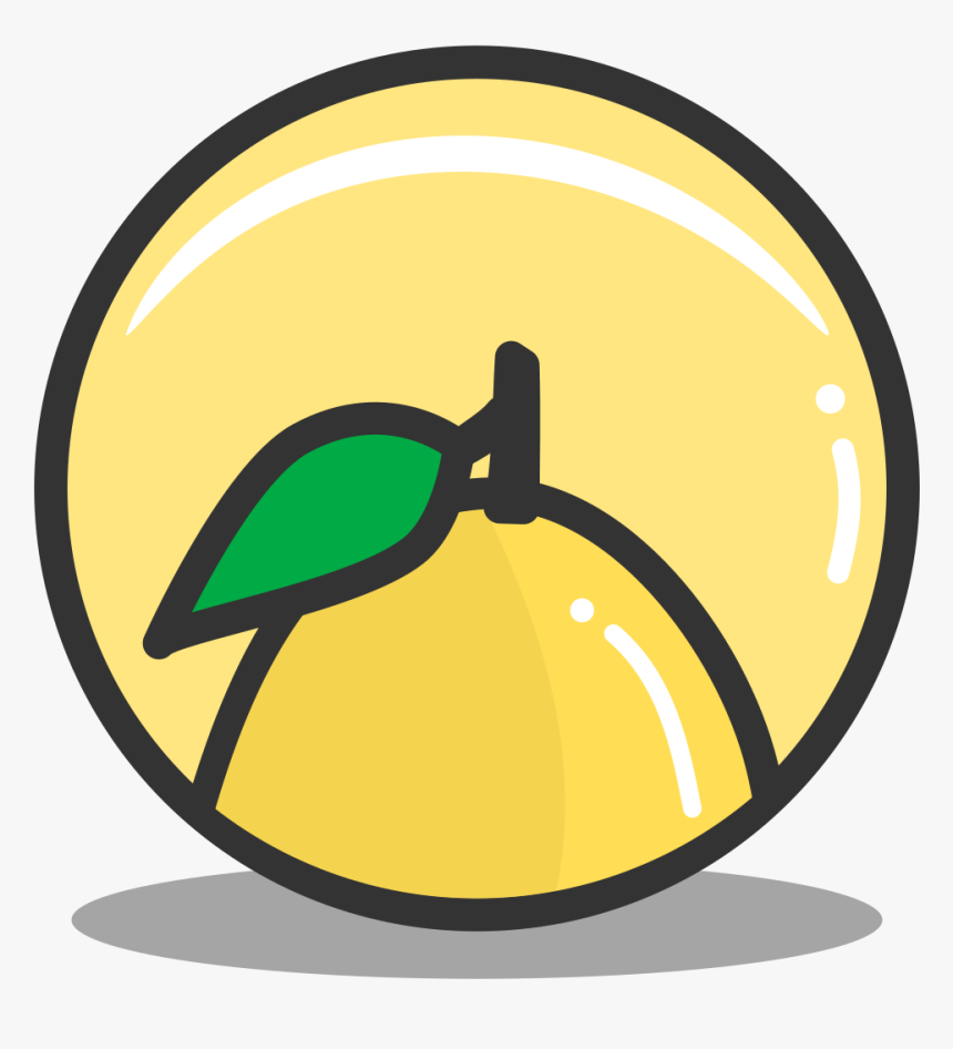 Button Lemon Icon - Icon, HD Png Download, Free Download