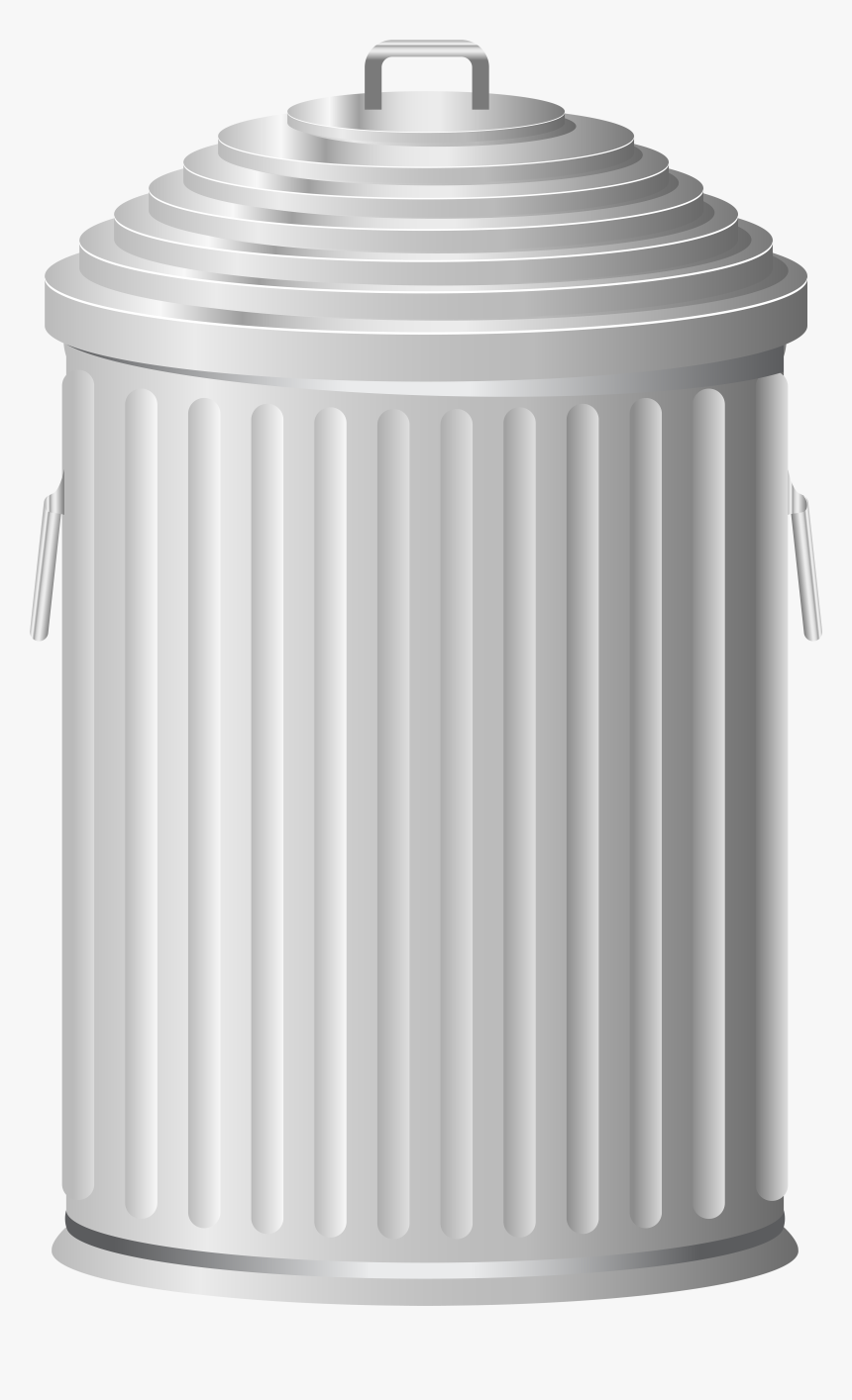 Metal Trash Can Png Clip Art Image - Home Appliance, Transparent Png, Free Download