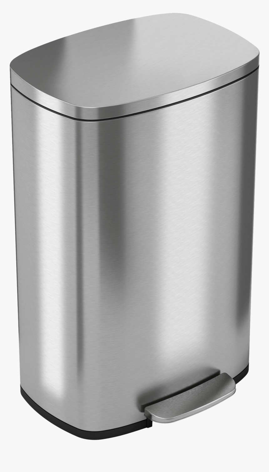 Trash Can Png Pic Background - Trash Can With Lid, Transparent Png, Free Download