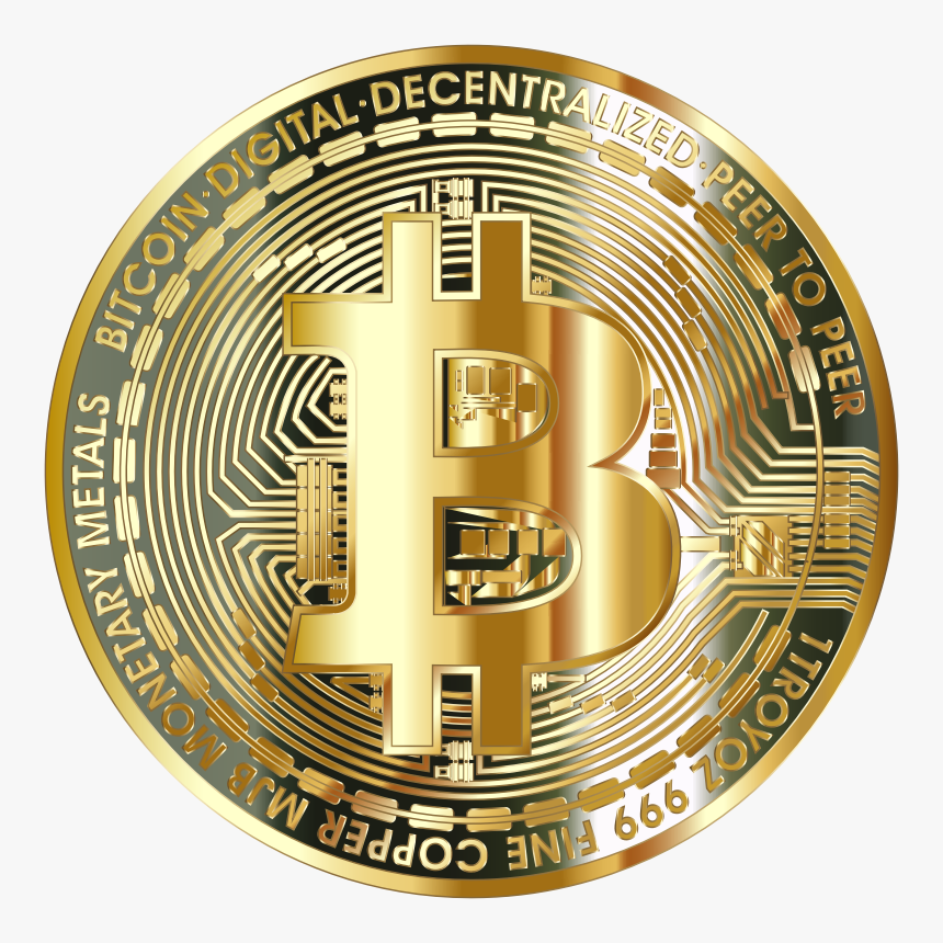 Gold Bitcoin Coin - Logo Bitcoin Gold Transparent, HD Png Download, Free Download