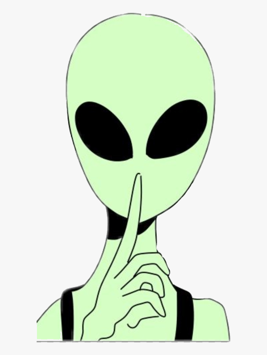 Alien Clipart Drawn For Free And Use In Presentations - Aliens Png, Transparent Png, Free Download