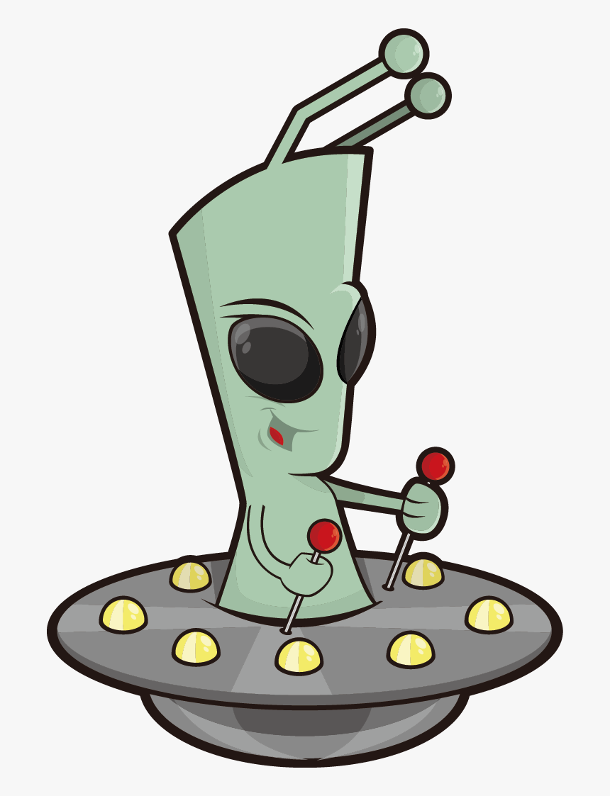 Alien Extraterrestrial Intelligence Cartoon - Aliens Png, Transparent Png i...