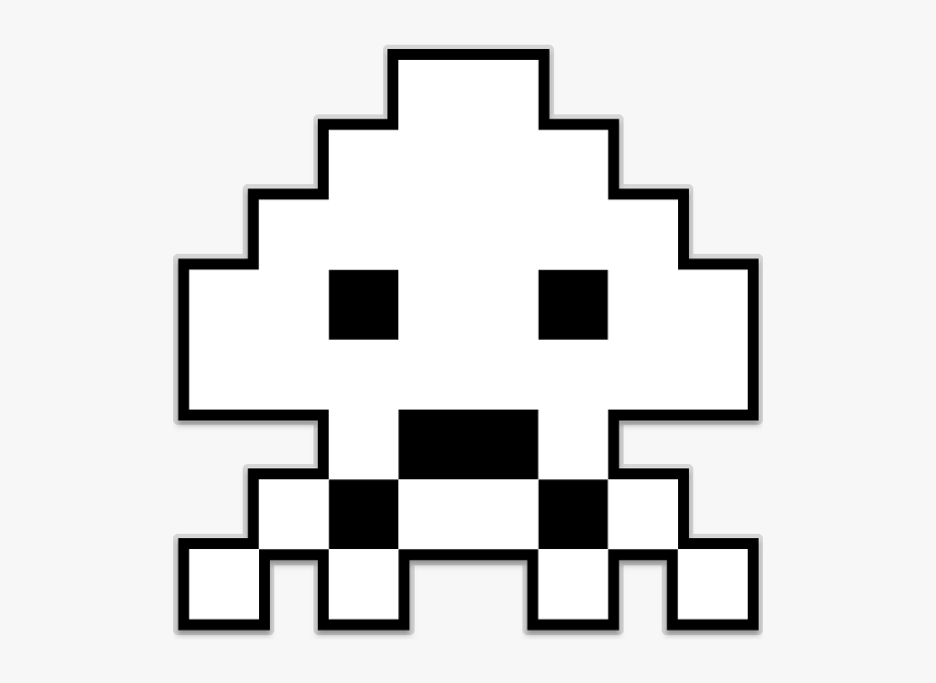 Space Invaders Alien Png - Space Invaders Alien Sprites, Transparent Png, Free Download