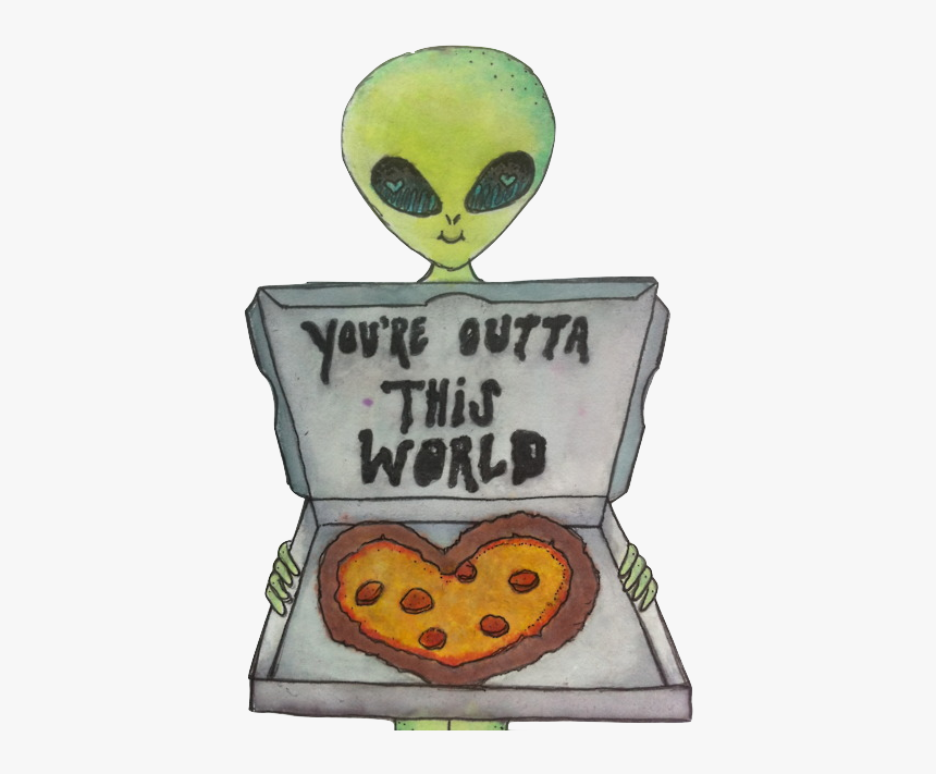 Cute Little Alien Drawing, HD Png Download, Free Download