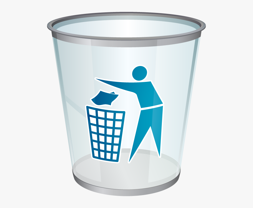 Trash Can Clipart Png Image - Pick Up Trash Clipart, Transparent Png, Free Download
