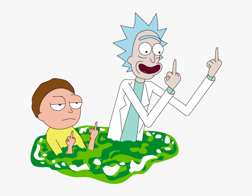 Rick And Morty Portal Clipart - Rick And Morty Png, Transparent Png, Free Download