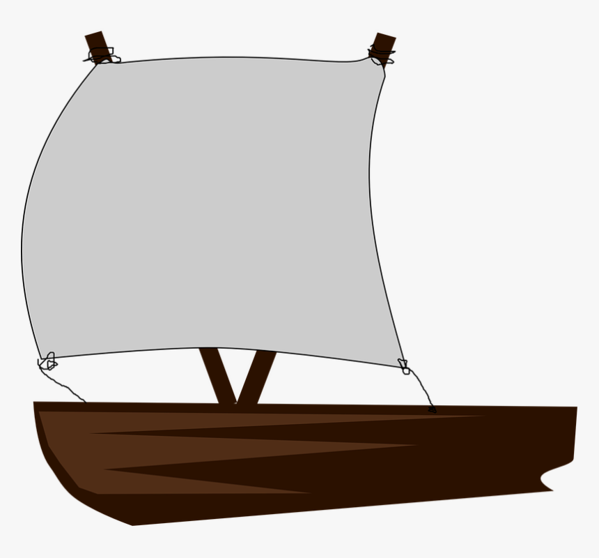 Transparent Bark Clipart - Sailing Ship, HD Png Download, Free Download