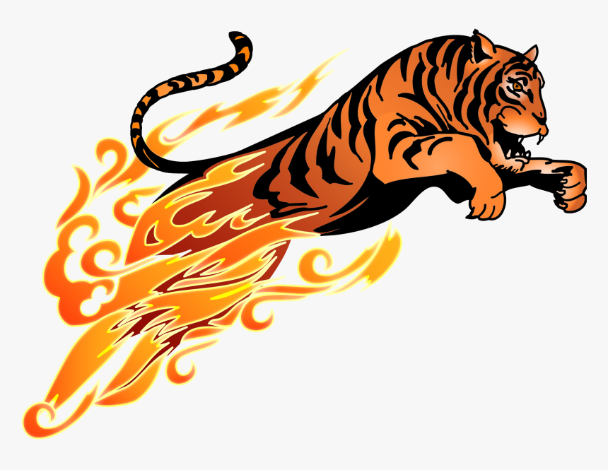 Ff Gastern Tiger - Jumping Tiger, HD Png Download, Free Download