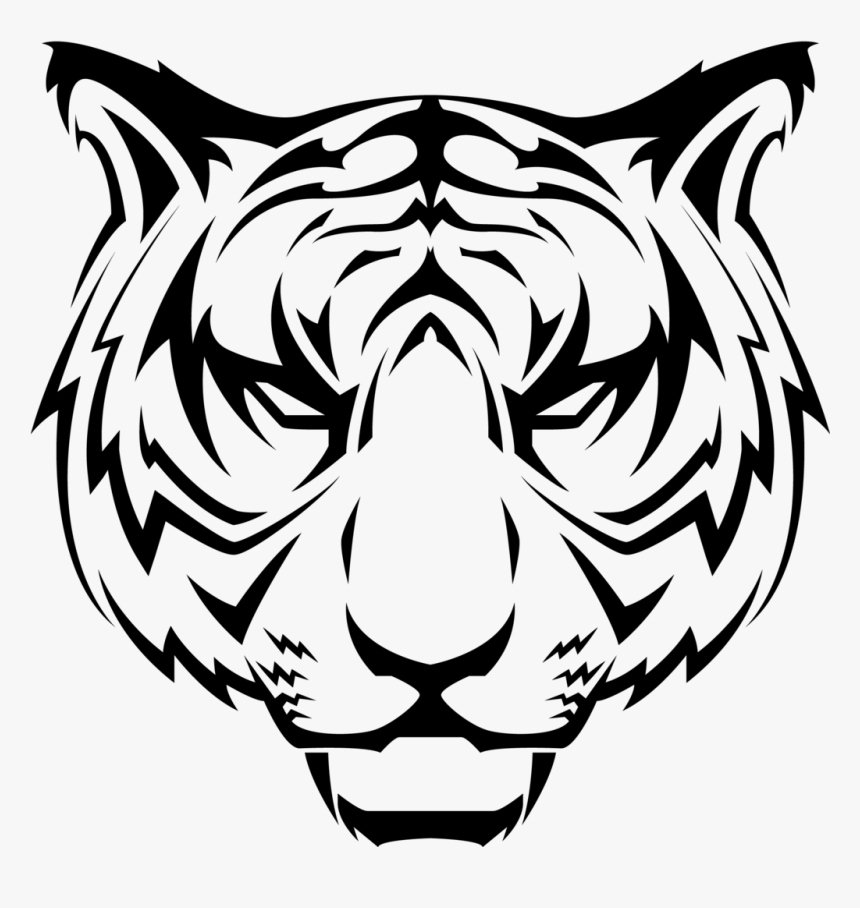 Tiger Drawing Png - Transparent Tiger Vector Png, Png Download, Free Download