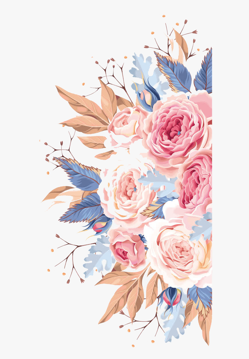 Wedding Invitation Watercolor Painting Flower Watercolor - Beautiful Wallpapers For Phones, HD Png Download, Free Download