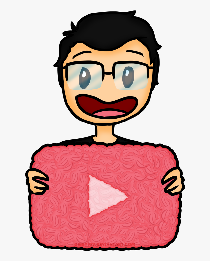 Youtube Play Button Transparent Png - Cartoon Logo For Youtube, Png  Download - kindpng