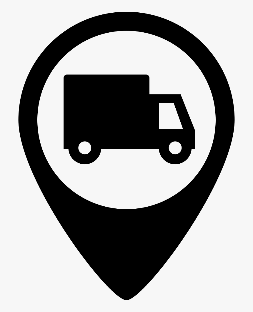 Location Truck - Truck Location Icon Png, Transparent Png, Free Download