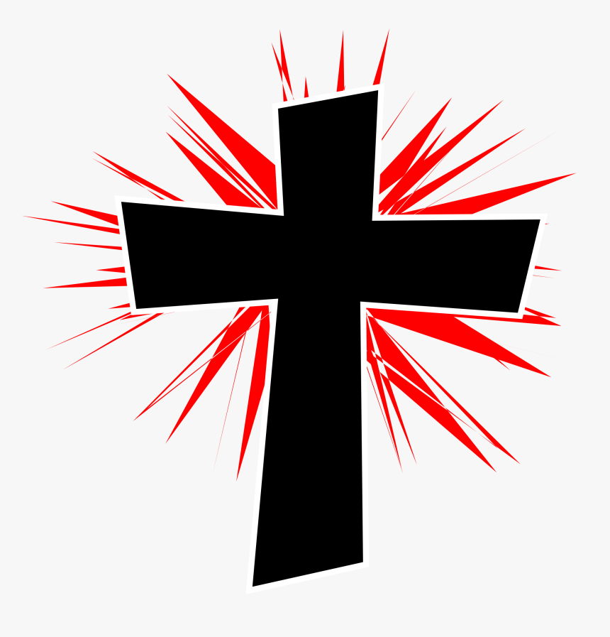 Glow Cross Clip Arts - Cross Red Light Png, Transparent Png, Free Download