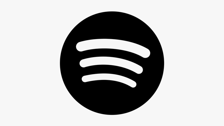 Spotify Logo Black Png - Black Spotify Logo Png, Transparent Png - kindpng