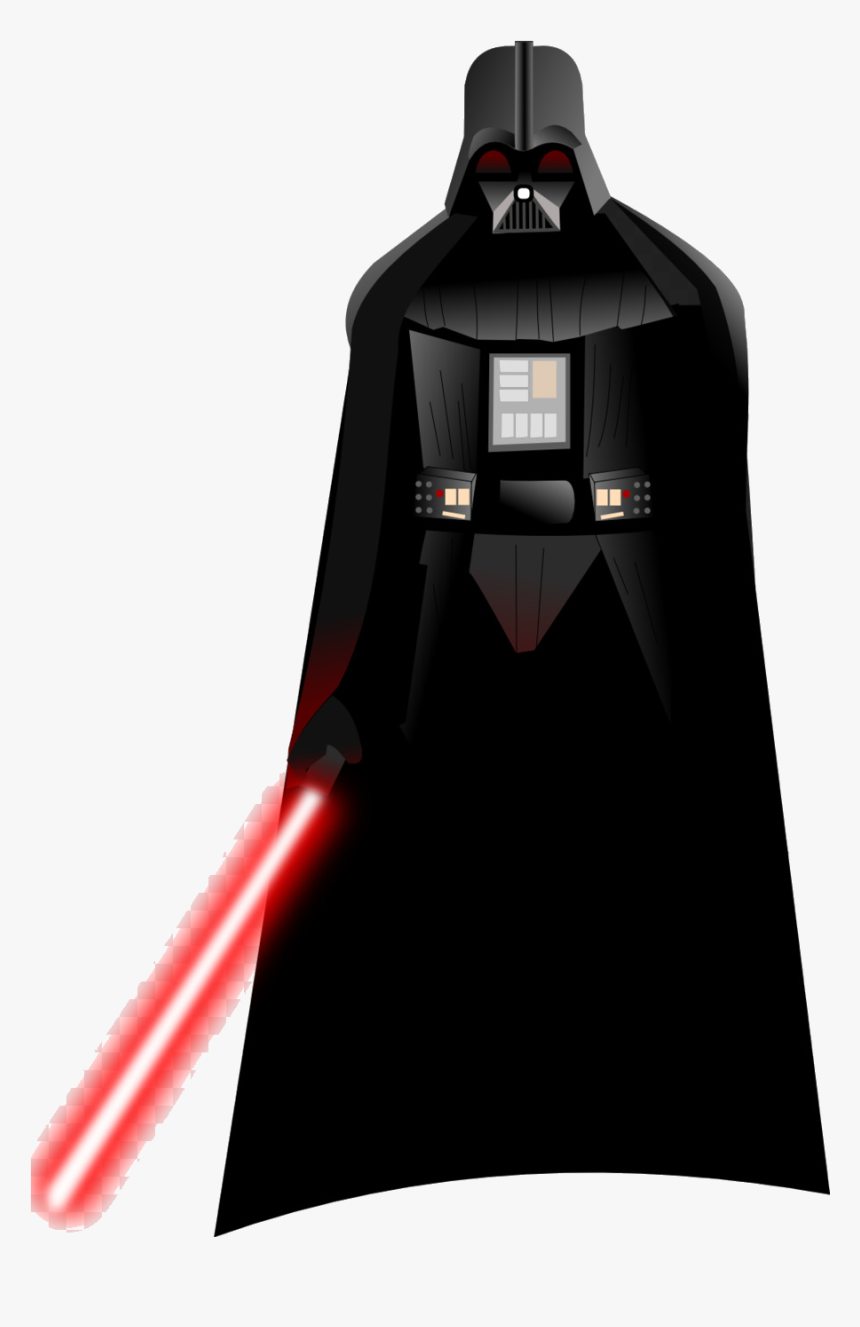 Darth Vader Anakin Skywalker Star Wars Clip Art Free - Darth Vader Png Gif, Transparent Png, Free Download
