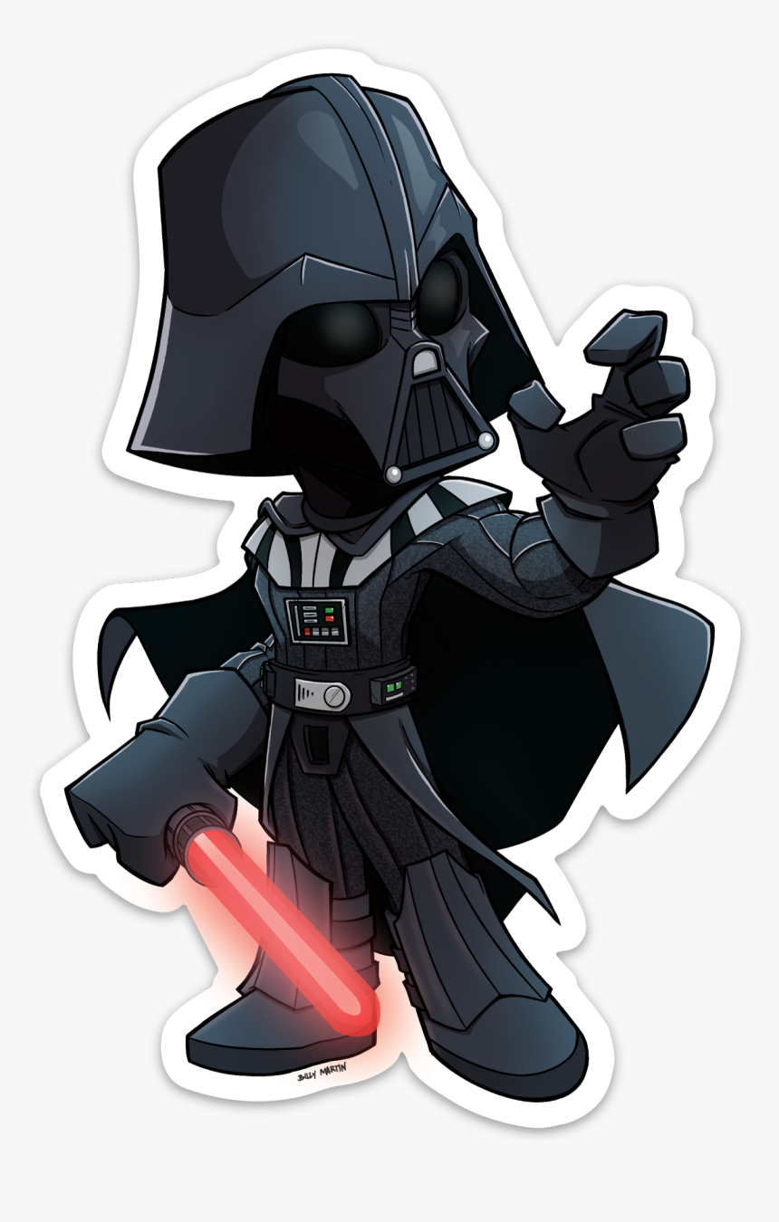 Transparent Darth Vader Png - Darth Vader Stiker Png, Png Download, Free Download