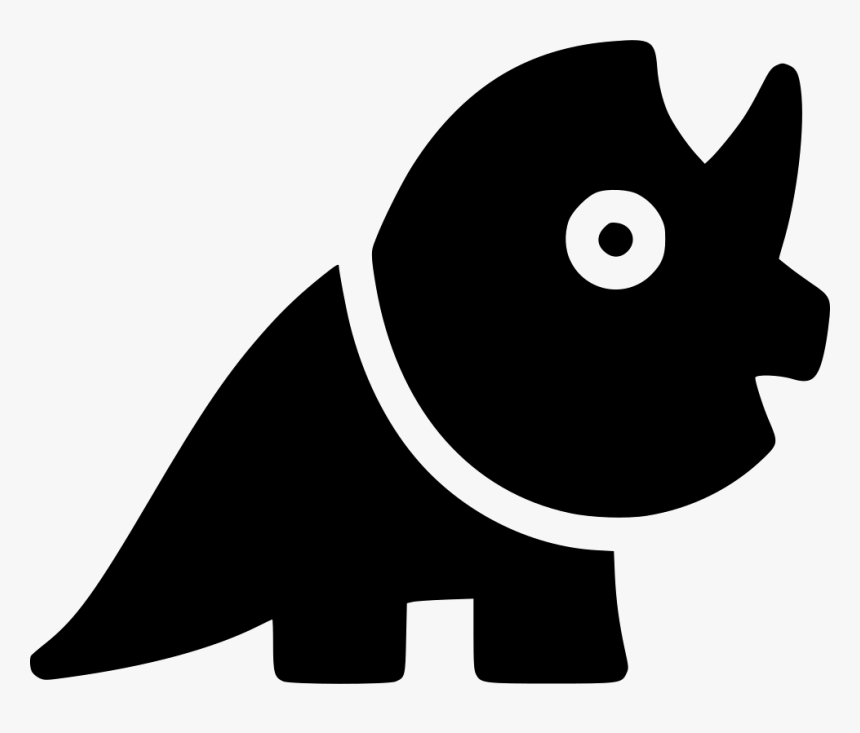 Dinosaur - Icon Triceratops, HD Png Download, Free Download