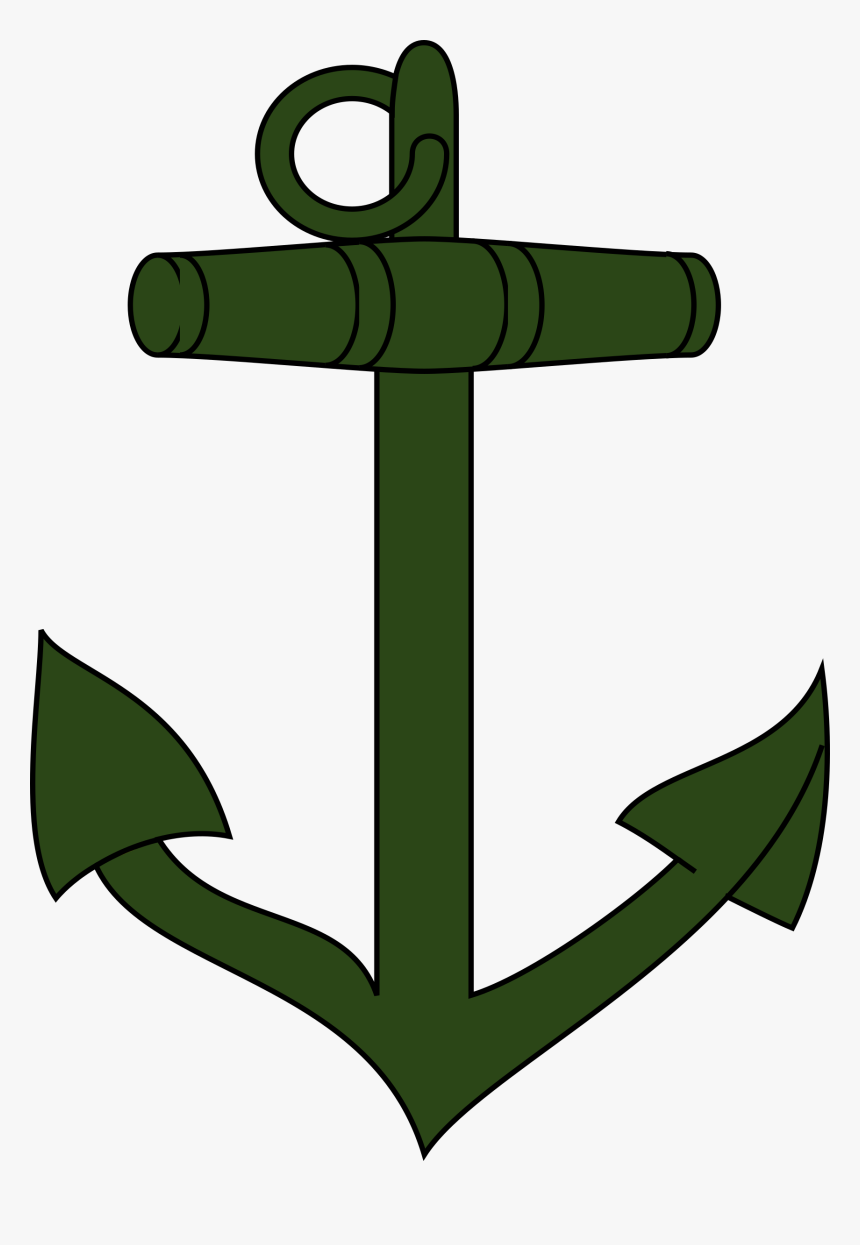 Free Of Green Anchor Vector Png Image Clipart - Clip Art, Transparent Png, Free Download
