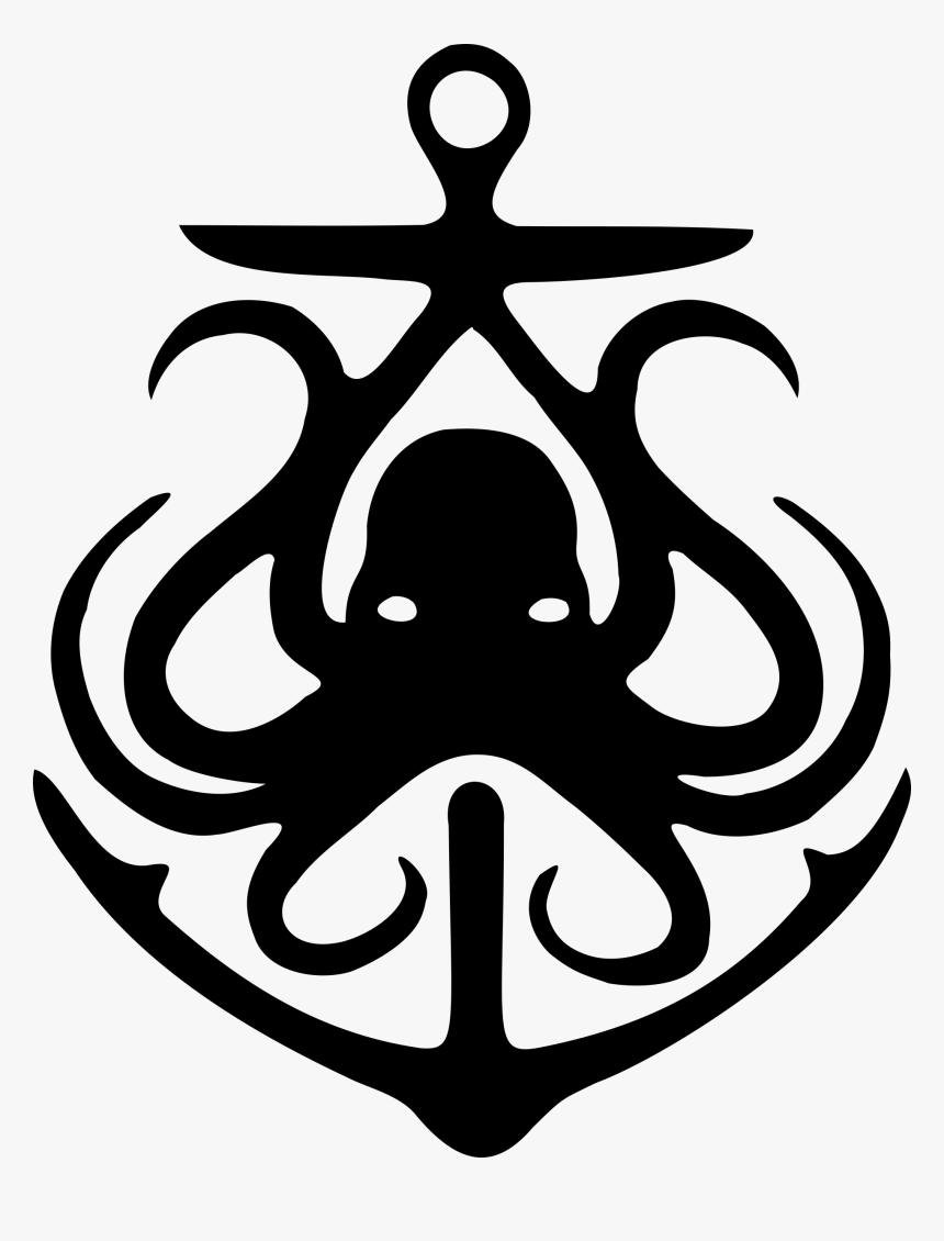 Octopus Anchor Clip Arts - Octopus Garden Asheville, HD Png Download, Free Download