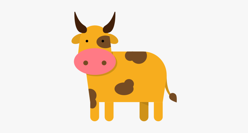 Cow Illustration Png, Transparent Png, Free Download