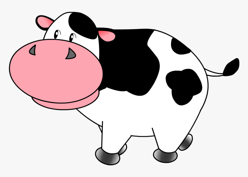 Cow Animated Gif Clipart Cattle Clip Art - Cartoon Cow Walking Gif, HD Png Download, Free Download