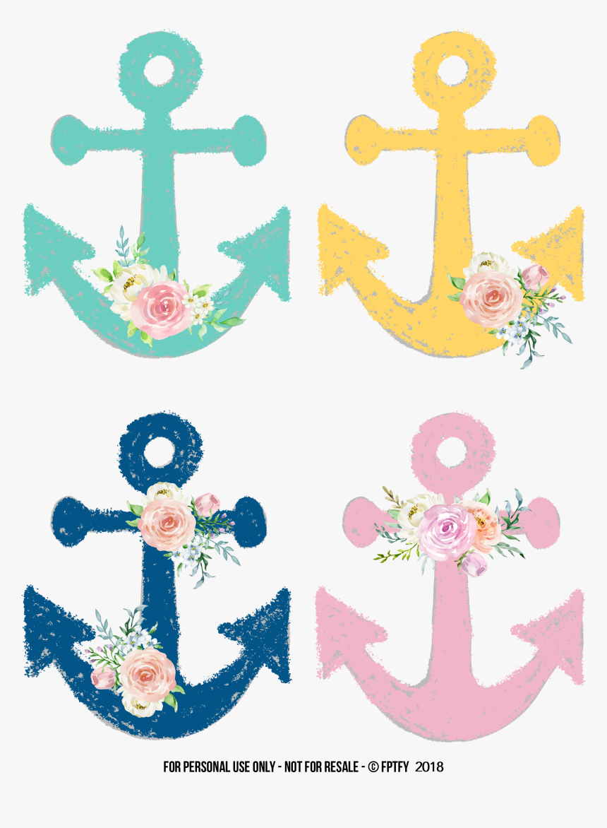 Free Journaling Anchors And - Transparent Background Free Anchor Clipart, HD Png Download, Free Download