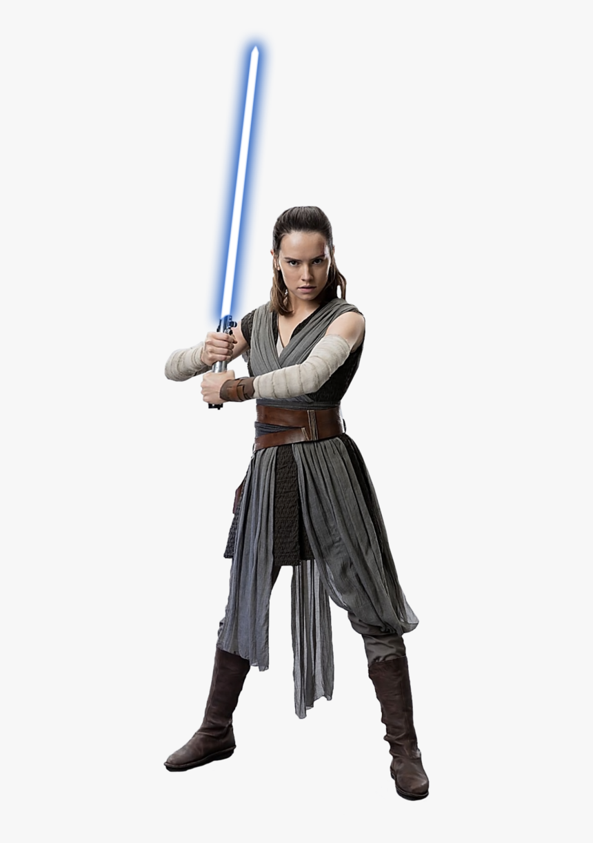 Star Wars Png - Rey Last Jedi Costume, Transparent Png, Free Download