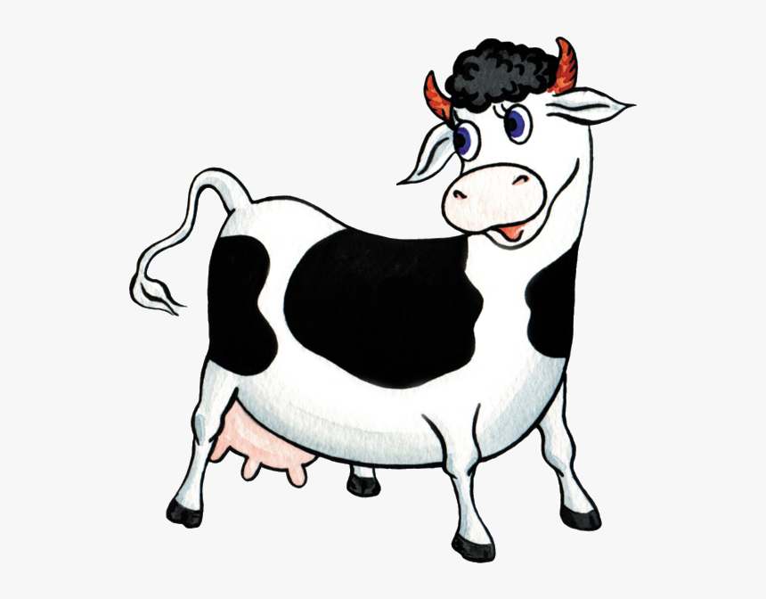 Funny Cows Cartoon Animal Images Cute Polar Bear Clip - Cartoon Cute Cow Png, Transparent Png, Free Download