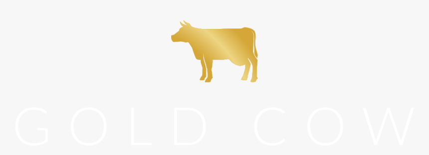 Clipart Cow Gold - Gold Cow Png, Transparent Png, Free Download