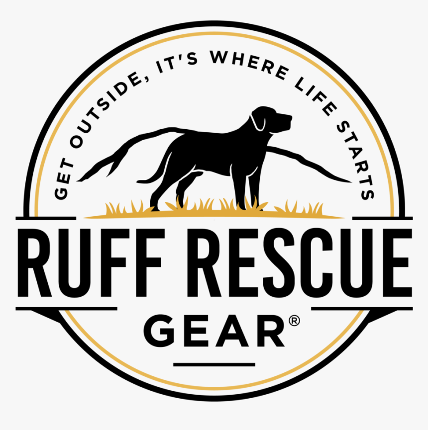 Logo Ruff Rescue Gear - Hunting Dog, HD Png Download, Free Download