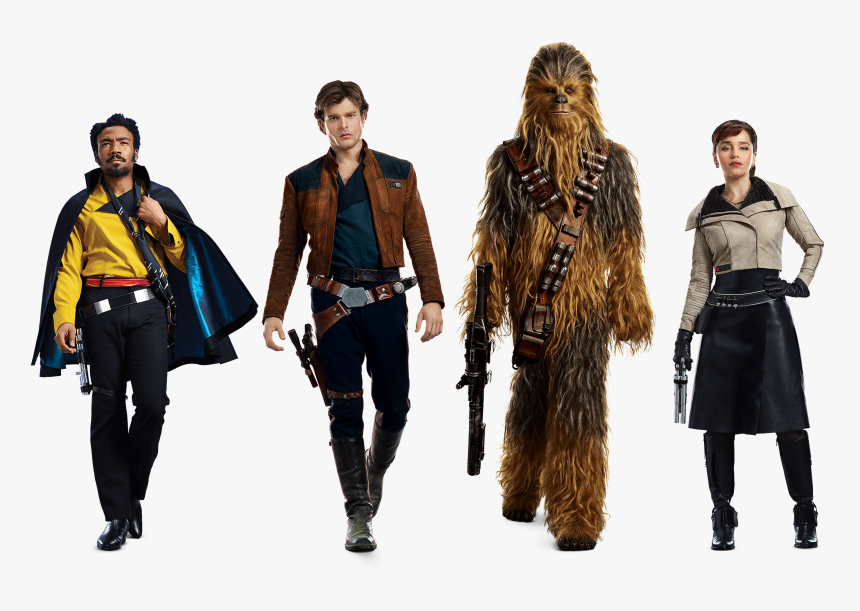 Characters Of Solo A Star Wars Story Transparent Background - Solo Star Wars Characters, HD Png Download, Free Download