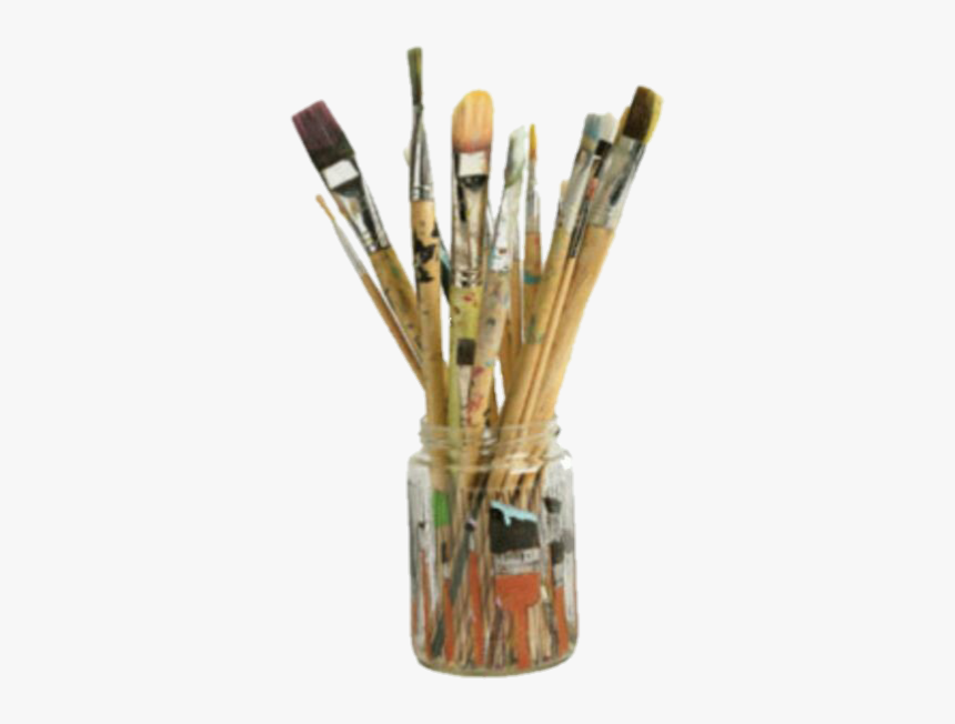 #paint #brushes #paintbrush #paintbrushes #vintage - Aesthetic Paint Brushes Png, Transparent Png, Free Download