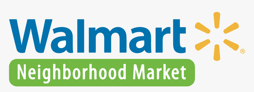 Walmart Neighborhood Market Logo Image Product - Walmart Neighborhood Market, HD Png Download, Free Download