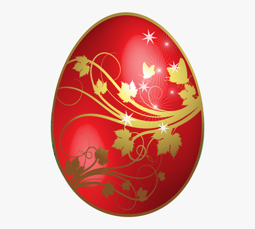 Red Easter Egg Png - Red Easter Eggs Png, Transparent Png, Free Download