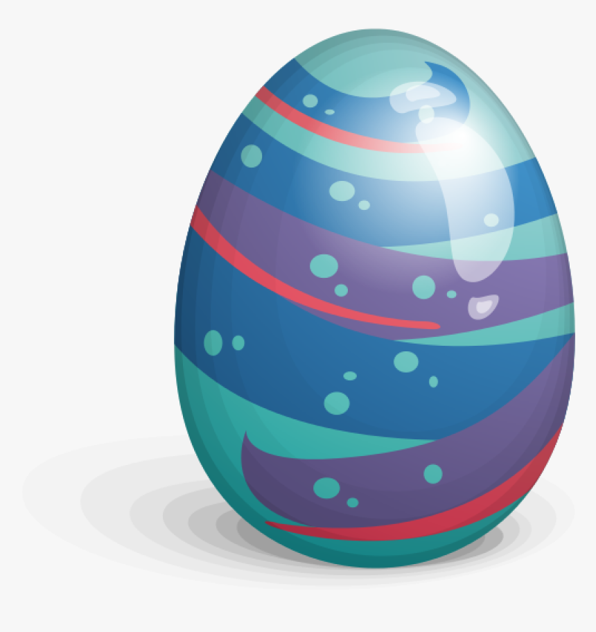 Red Easter Egg Portable Network Graphics Clip Art - Transparent Easter Egg Png, Png Download, Free Download