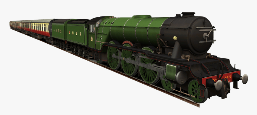 The Flying Scotsman Train Transparent Image - Steam Train No Background, HD Png Download, Free Download