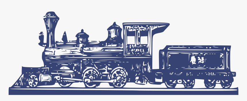 Steam Engine Clip Arts - Steam Trains And Carriages Clipart, HD Png Download, Free Download